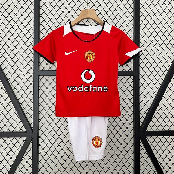 Camiseta Manchester United 1ª Niño Retro 2005 2006